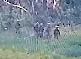 A group of UA soldiers is directly hit by ORC mortar fire 
