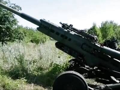 M777 Howitzers breaking russian Frontlines in Donezk