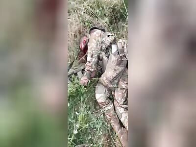 Dead And Wounded Ukrops in Zaporozhye 