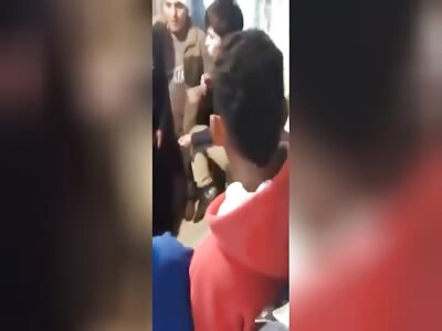 Rapist is received by inmates in Chilean prison