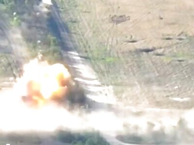 Thermobaric Detonations Send Ukrops Flying 