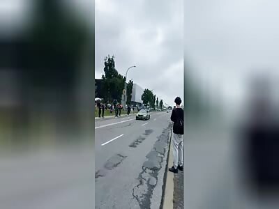 BMW Driver Hits Two Pedestrians While Trying To Show Off