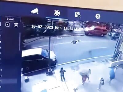 Cement Truck Flattens Bystander In Blind Spot (CCTV + Aftermath)