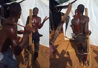 Man Who Used To Beat His GF Cruelly Punished By Villagers
