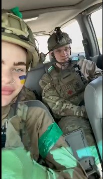 Ukrainian woman regretted going into combat