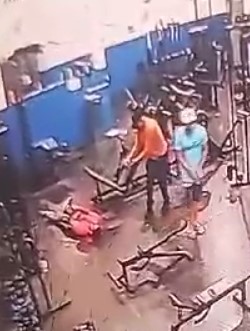 Man Chased and Murdered at the Gym.