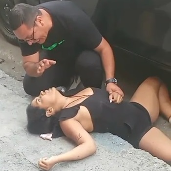 Sexy Girl Dies In Agony Next to Dead BF After Gang Shooting