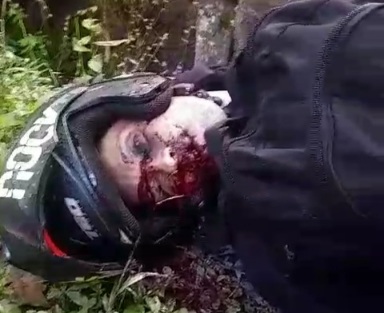 Horrific motorcycle accident leave young man dead 