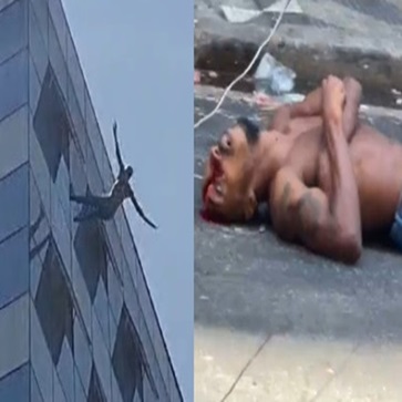 Man Kills Himself By Jumping From The Tall Building In Broad Daylight