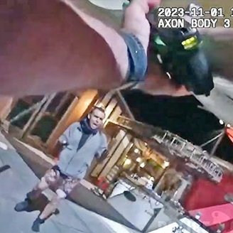 Knife-Wielding Man Gets Shot by LAPD Officers Outside a Restaurant in Calabasas, California