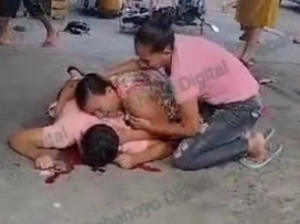 Woman cry her dead husband killed by sicario 
