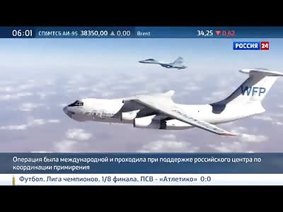 Russian Su-35 Intercepts UN Plane Over Syria