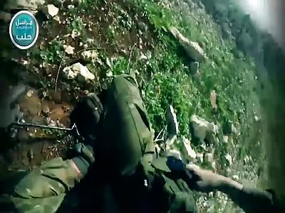 Al-Nusra fighter films own death near Aleppo