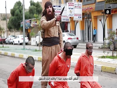 Brutal New ISIS Beheading By Angry Executioner