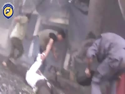 Artillery Strikes on Civilians in Damascus Suburb Douma