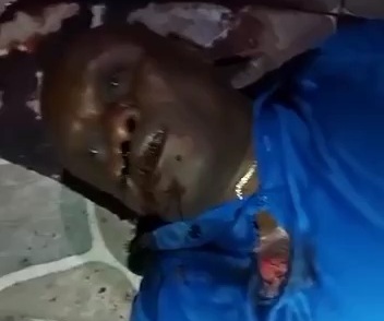 Haitian old man executed by gang member 