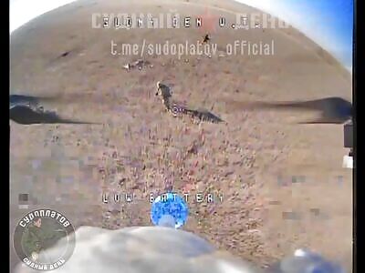 Russian drones attacking Ukrainian positions 