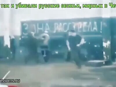 Russian Wagna Executes Chechen Mercenaries 