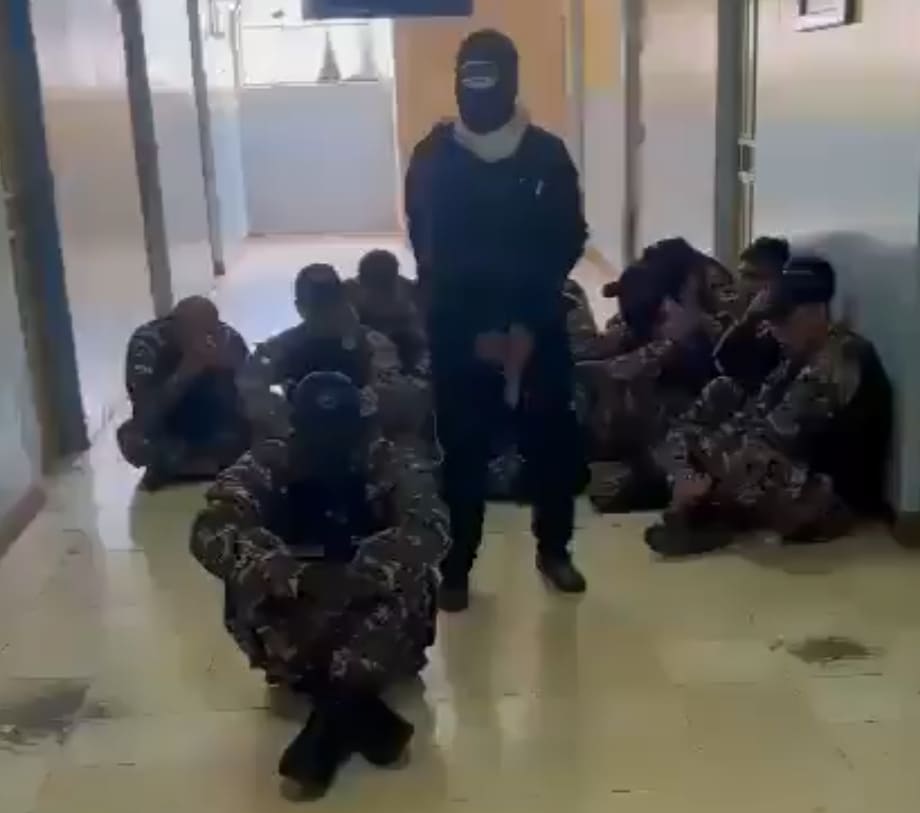 Captive Prison Guard Shot In The Head