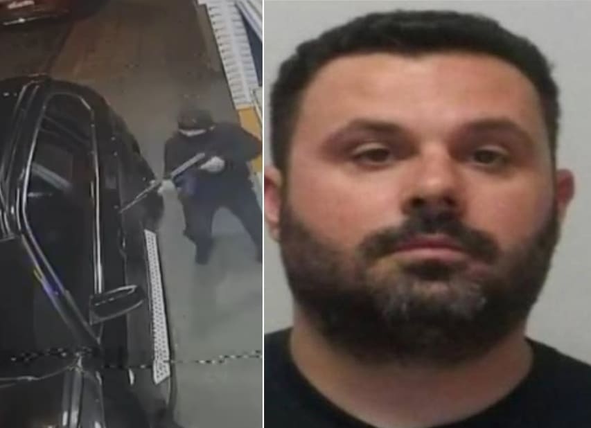 Greek Mafia Member Executed Inside His SUV