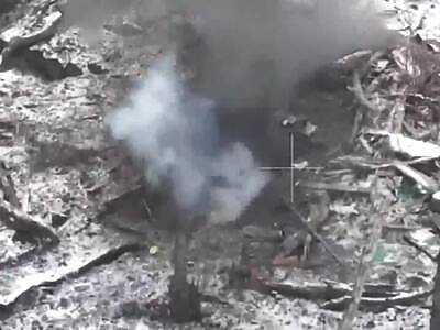 Russian drones destroying Ukrainian army 