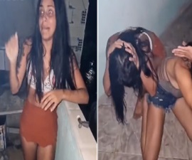 2 Girls Savagely Punished by Gang