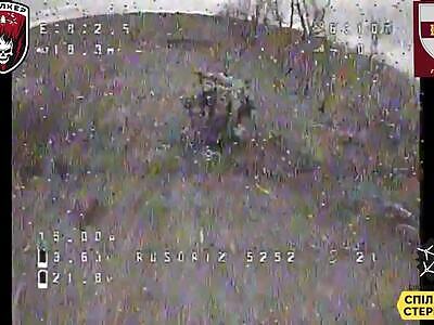 Ukranian FPV drone sent more invaders to hell