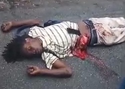 Haitian gang member executed by angry crowds 