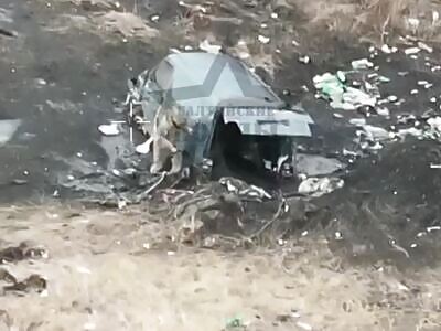 Ukrainian solider destroyed 