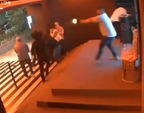 Triple Homicide During Fight Inside Nightclub (Another Angle)