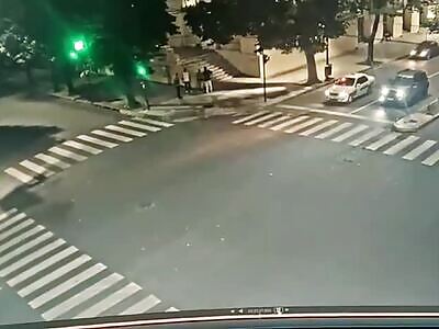 CCTV: Bikers Ragdolled in Fatal Accident