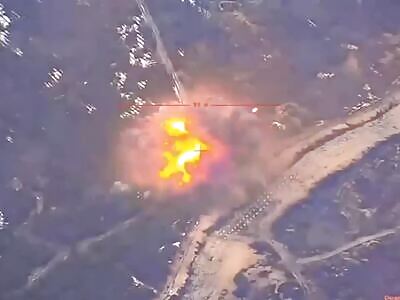 Russian ammo depot destroyed in epic explosion 