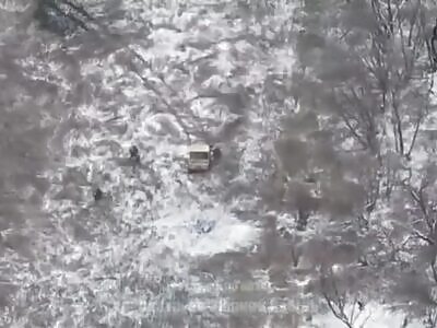Drones destroy another group of Russians