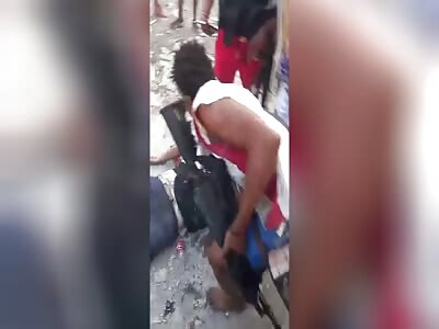Brutal massacre in the streets of Haiti 