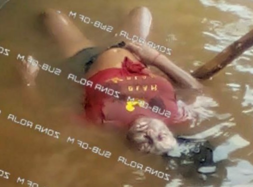 FLOATING ROTTEN BODY OF A WOMAN IS FOUND 