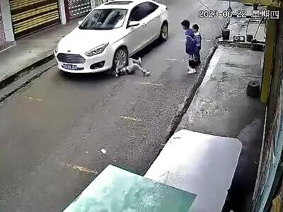 Driver Hits Child due to His Carelessness