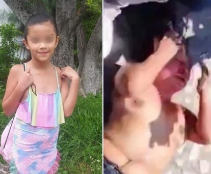 COUPLE LINCHED FOR KILLING LITTLE KIDNAPPED GIRL 