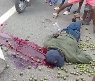 Young man executed by sicario in cartagena colombia 