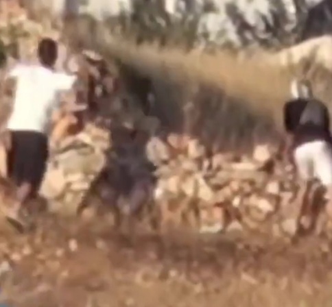 Israeli Soldier Stoned by Palestinian after His Weapon Blocked 