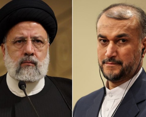 [NEW FOOTAGE]bodies of the Iranian President and his Foreign Minister