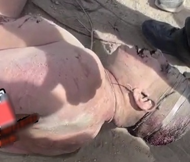 Two criminals captured and punished hard 