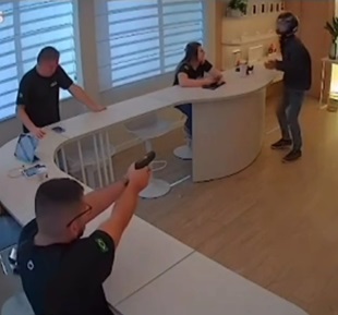 Armed Robber Lives His Last Day On The Job