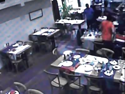Man Shot During the Fight Inside a Restaurant