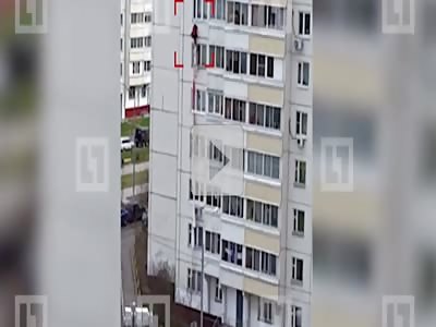 Man Falls From 6th Floor of a Building