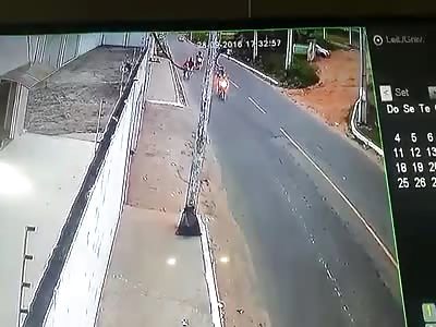 Man Executed by Motorcycle Rider