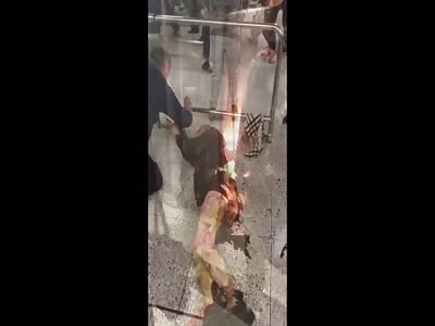 Firebomb Attack in Hong Kong Metro (Aftermath)