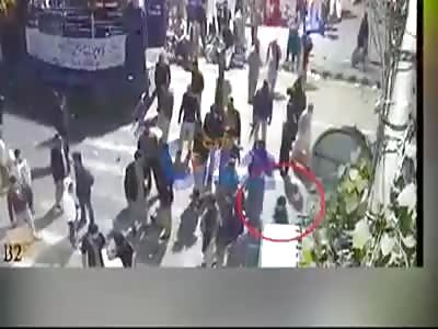 Lahore Bomb Blast CCTV Footage