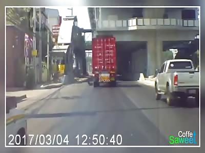 Suicide by Truck. Wrong Method