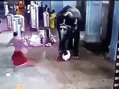 Elephant Killed Mahout Inside Temple (CCTV)