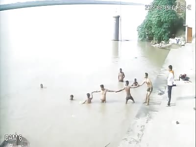 Boy Drowning in River Ganges . Skip to 2:00